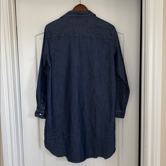 Frank & Eileen Mary‎ Blue Shirt Dress Stone Washed Vintage Denim Women’s Small - Picture 16 of 16